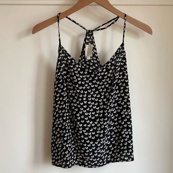Anthropologie Silk Hearts Tank - Picture 10 of 10